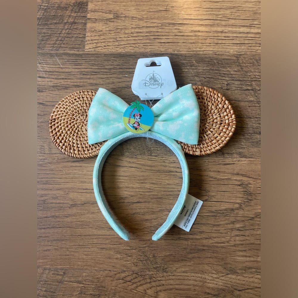 Disney Parks Summer Minnie Ears NWT